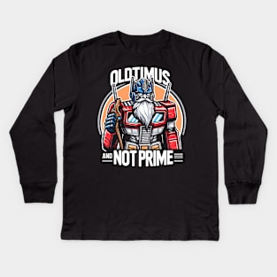 Oldtimus and Notprime Kids Long Sleeve T-Shirt